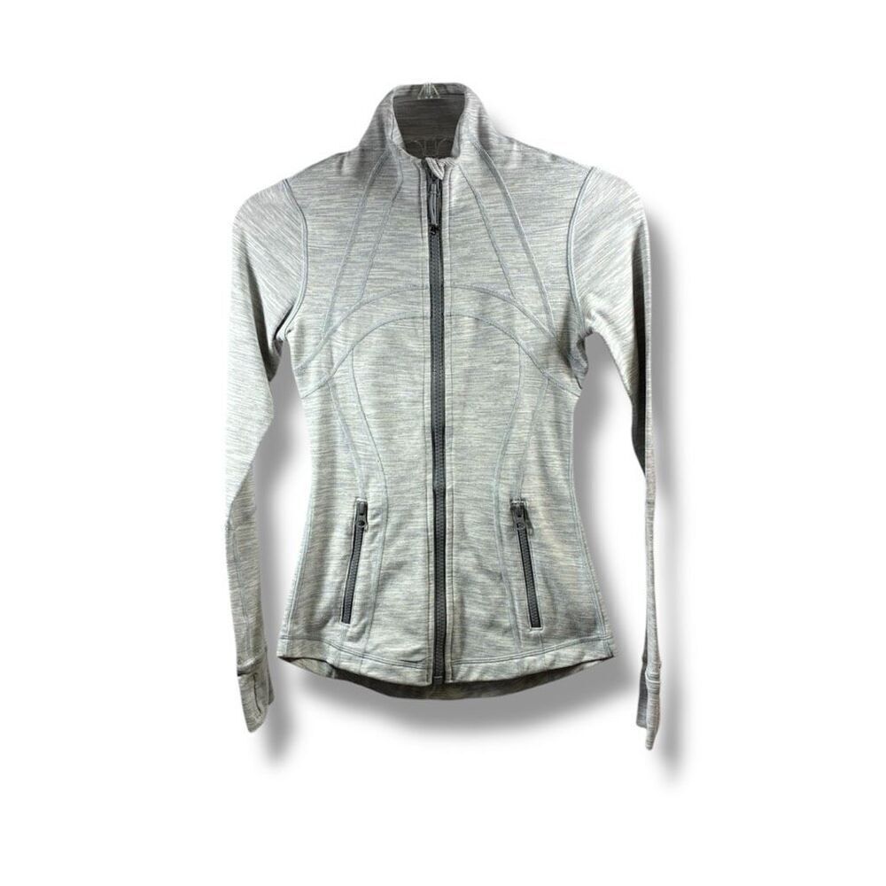 Lululemon Define Jacket in Heather Gray Size 2